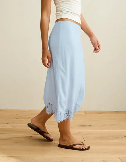 AE Low-Rise Midi Skirt