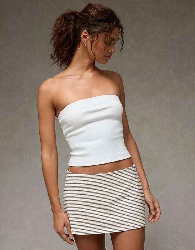 AE Low-Rise It Knit Micro Mini Skirt