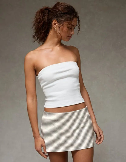 AE Low-Rise It Knit Micro Mini Skirt