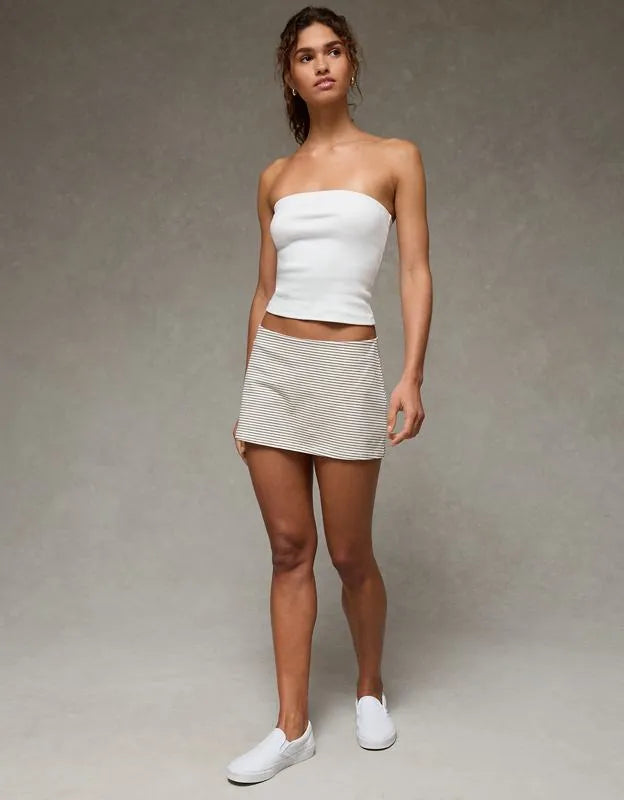 AE Low-Rise It Knit Micro Mini Skirt