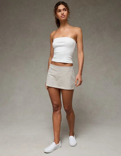 AE Low-Rise It Knit Micro Mini Skirt