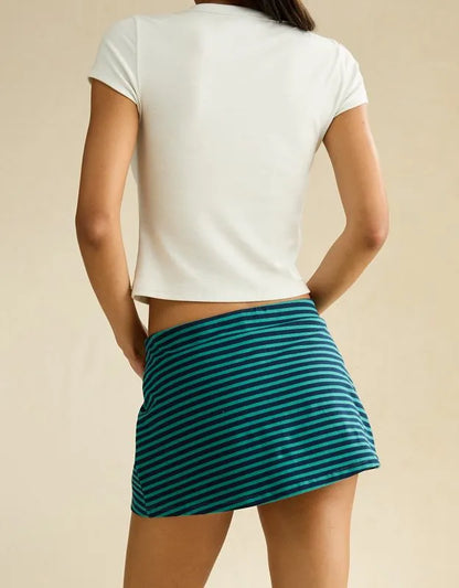 AE Low-Rise It Knit Micro Mini Skirt