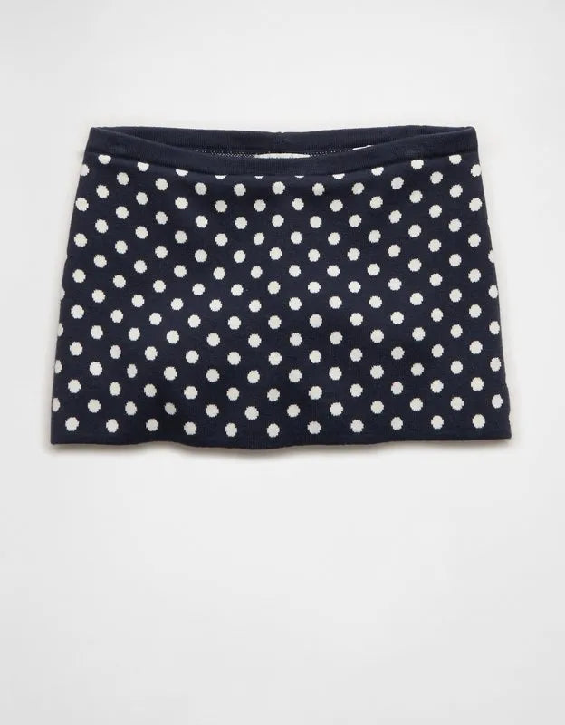 AE Low-Rise Sweater Micro Mini Skirt