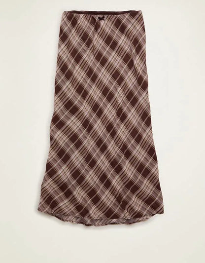 AE Low-Rise Slip Midi Skirt