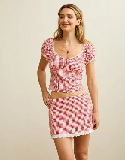 AE Low-Rise Micro Mini Skirt