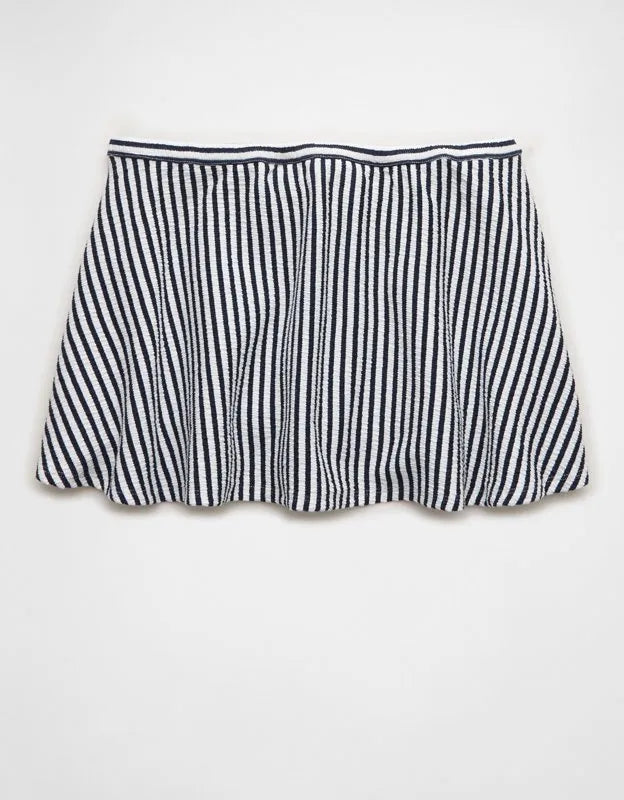 AE Low-Rise Textured Mini Skirt