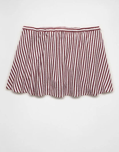 AE Low-Rise Textured Mini Skirt