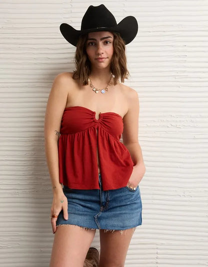 AE x Stagecoach Low-Rise Micro Mini Skirt
