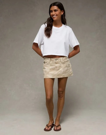 AE Super Low-Rise Perfect Micro Mini Skirt