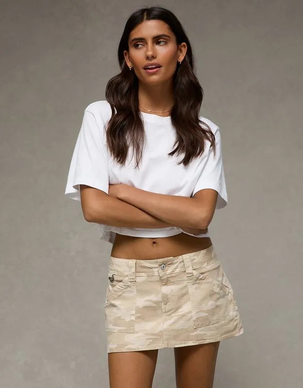 AE Super Low-Rise Perfect Micro Mini Skirt