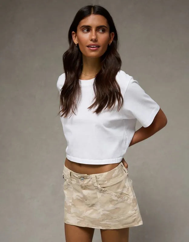 AE Super Low-Rise Perfect Micro Mini Skirt