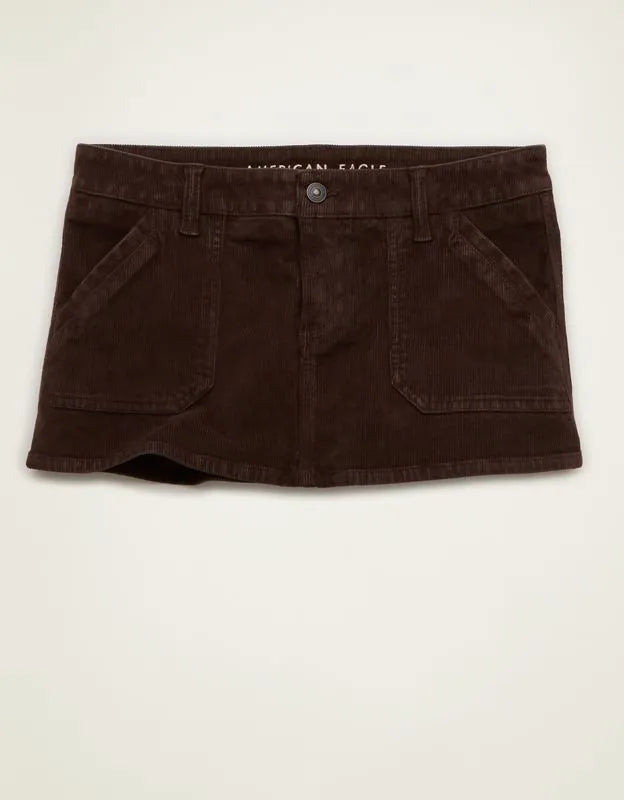 AE Super Low-Rise Perfect Micro Mini Skirt