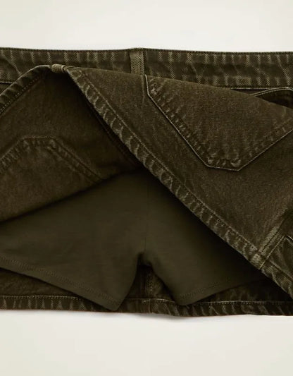 AE Stretch Super Low-Rise Perfect Micro Mini Skirt