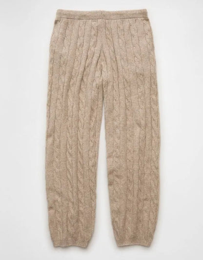 AE Cable Knit Sweatpant