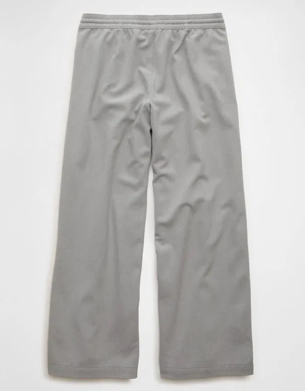 AE Stretch Low Rise Wide-Leg Track Pant