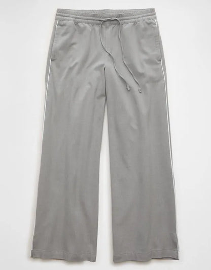 AE Stretch Low Rise Wide-Leg Track Pant