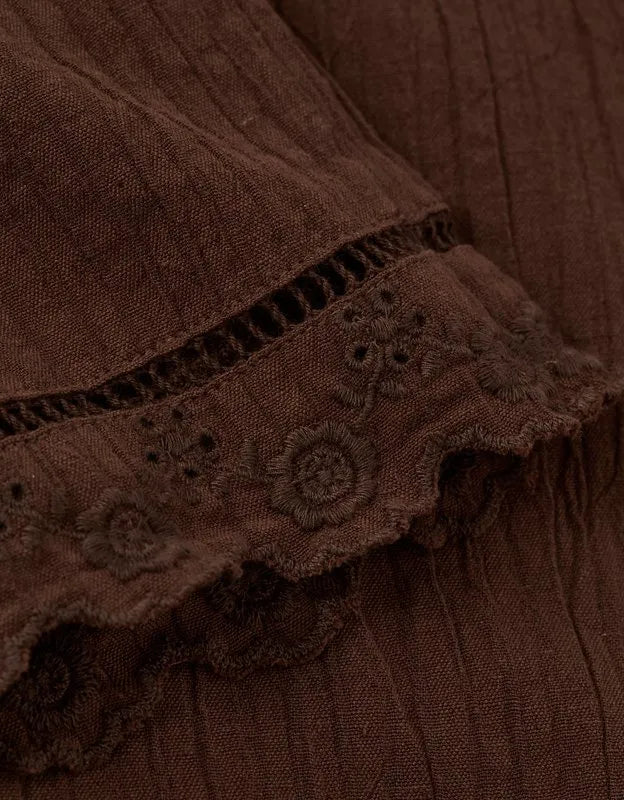 AE Embroidered Seersucker Pant