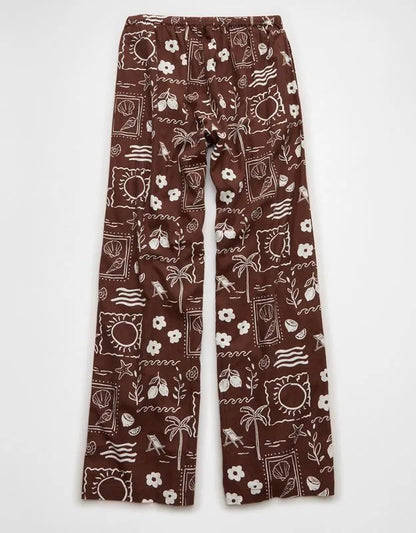 AE Mid-Rise Linen-Blend Pant
