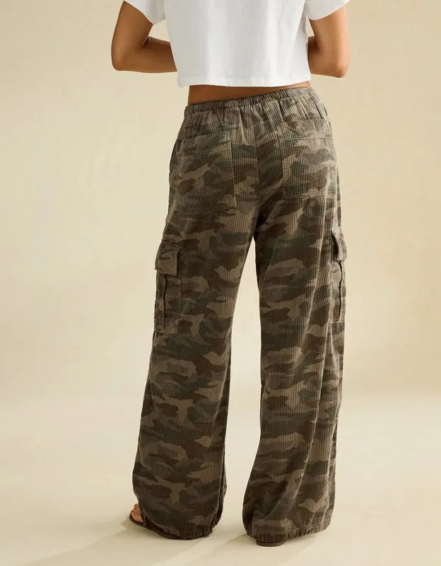 AE Low-Rise Corduroy Cargo Pant
