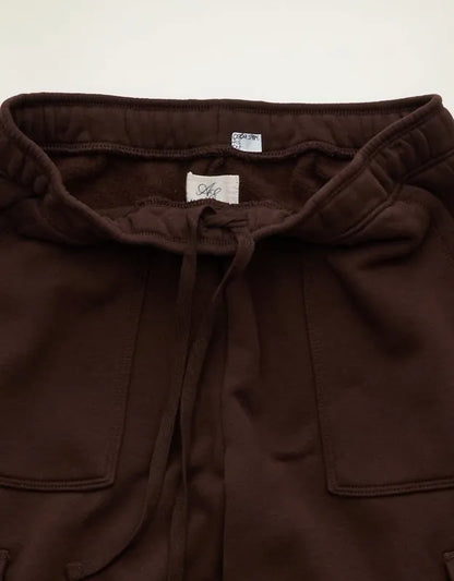 AE Everyday Luxe Cargo Wide-Leg Sweatpant