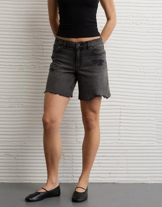 AE Stretch Low-Rise Baggy 8" Jort