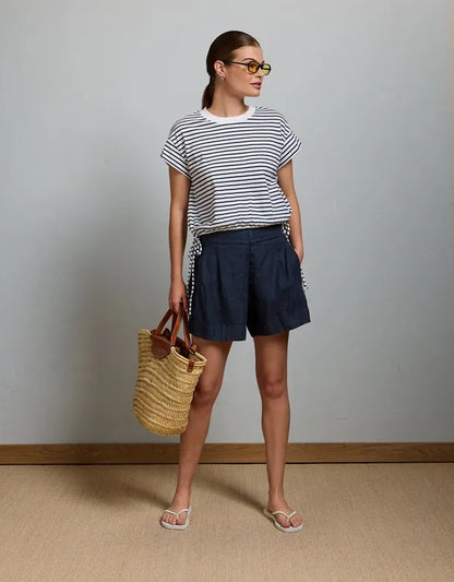 AE77 Premium Linen Short