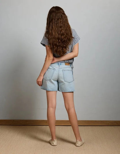 AE77 Premium 5" Low-Rise Baggy Denim Short