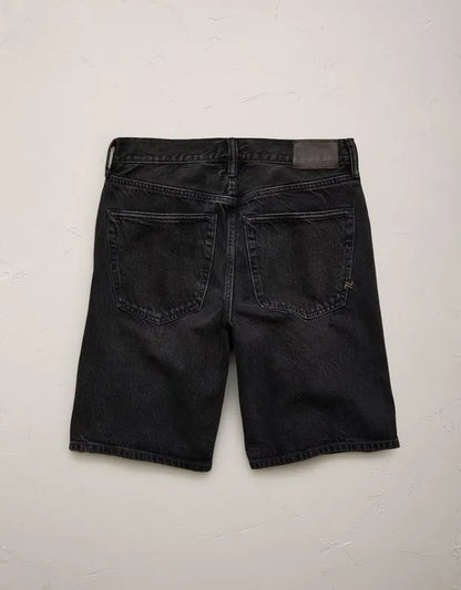 AE77 Premium Super High-Waisted Baggy Bermuda Denim Short