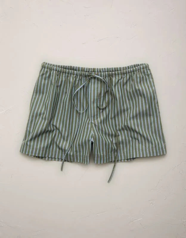 AE77 High-Waisted Poplin Short