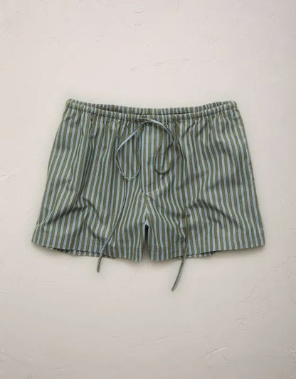 AE77 High-Waisted Poplin Short