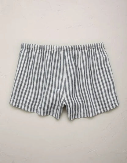 AE77 Linen Pull-On Short