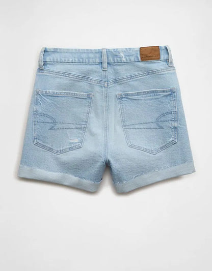 AE Strigid Super High-Waisted Curvy Mom Short