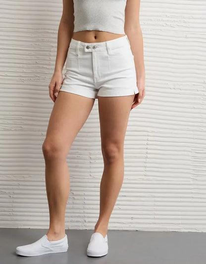 AE Stretch Denim Mom Short