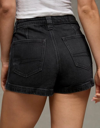 AE Stretch Denim Mom Short