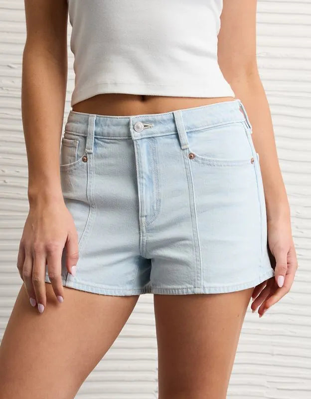 AE Stretch Denim Mom Short