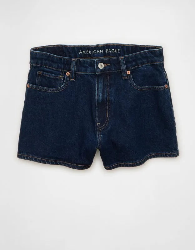 AE Stretch Denim Mom Short