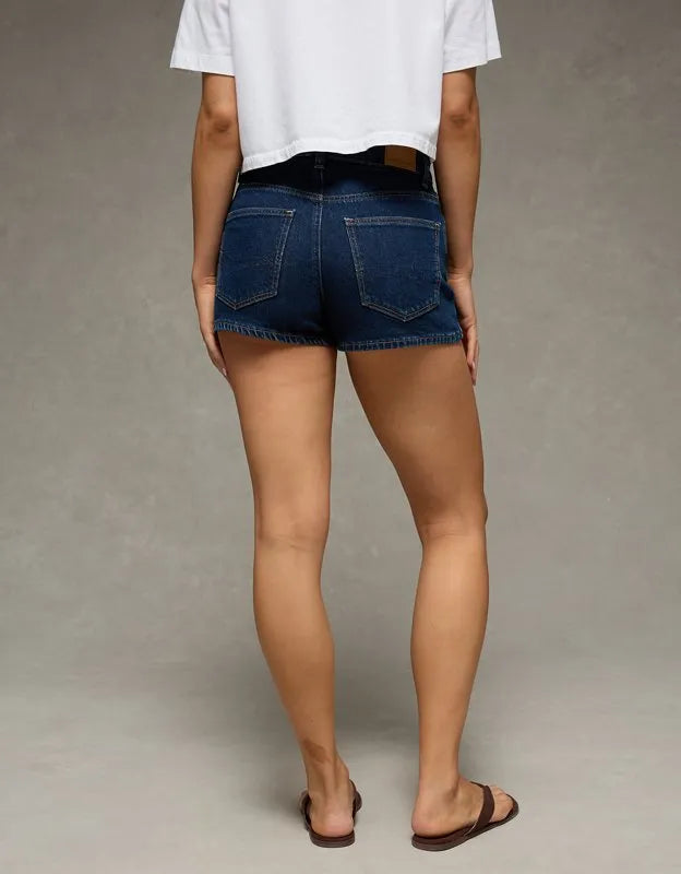 AE Stretch Denim Mom Short
