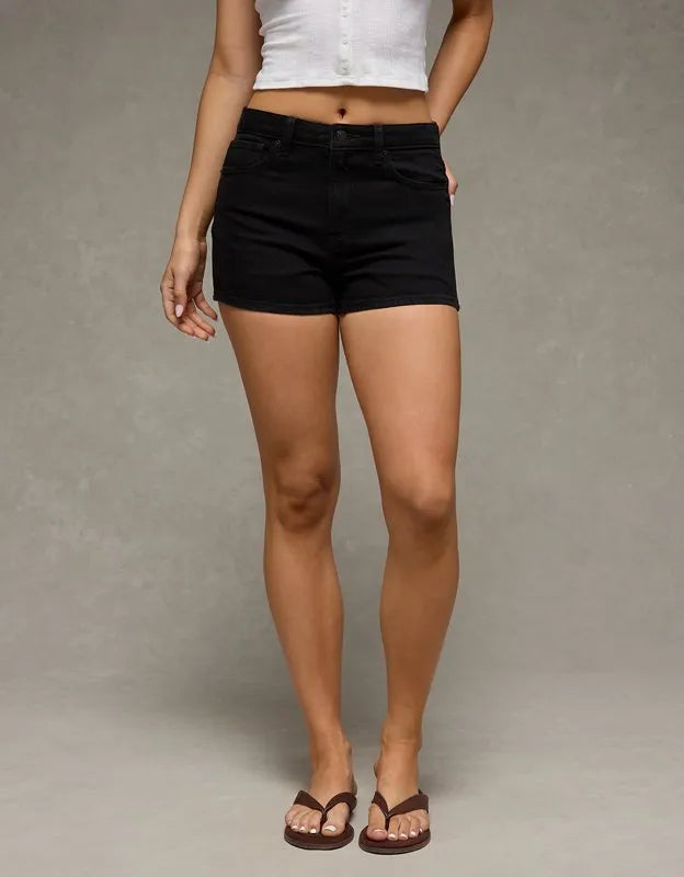 AE Stretch Denim Mom Short