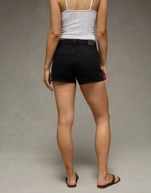 AE Stretch Denim Mom Short
