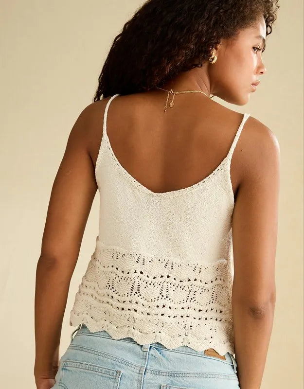 AE Button-Up Fly-Away Tank Top
