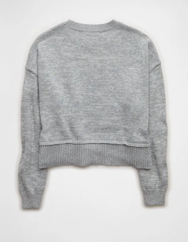 AE Oklahoma Sooners Cropped Sweater