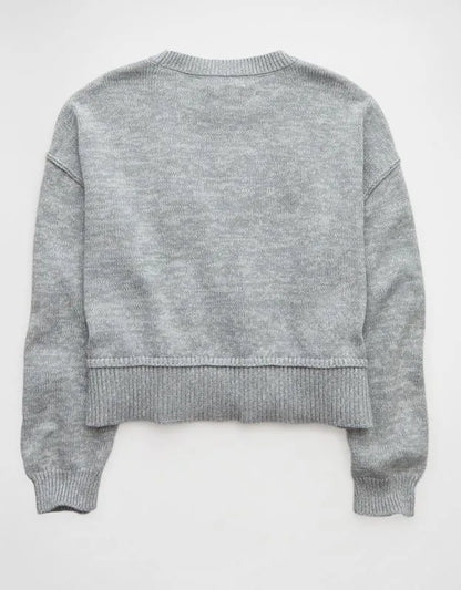 AE Georgia Bulldogs Cropped Sweater