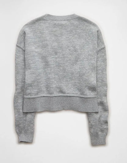 AE Texas Longhorns Cropped Sweater