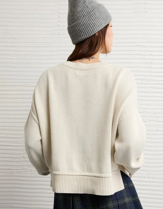 AE Colorado Buffaloes Cropped Sweater
