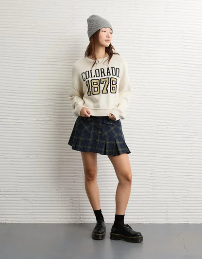 AE Colorado Buffaloes Cropped Sweater