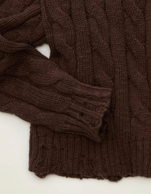 AE Cable Knit Sweater