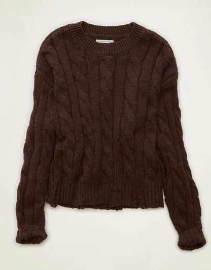 AE Cable Knit Sweater