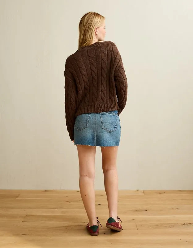 AE Cable Knit Sweater