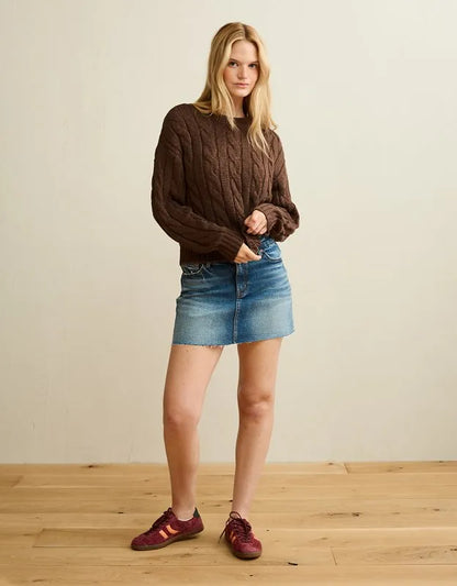 AE Cable Knit Sweater