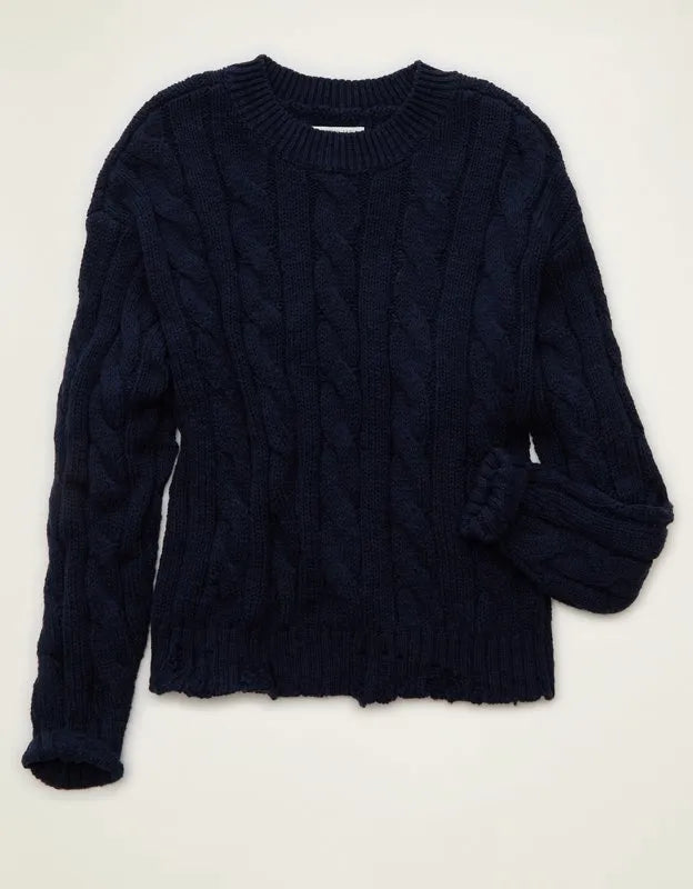 AE Cable Knit Sweater